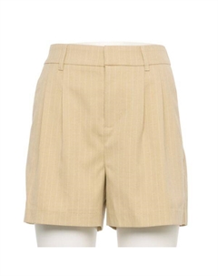 Брюки-шорты для юниоров с завышенной посадкой, цвет tan white So