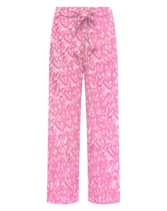 Тканевые брюки, розовый Only