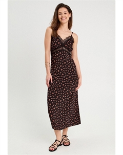 Повседневное платье LANGES GERADES MIT TRÄGERN, черный Cache cache