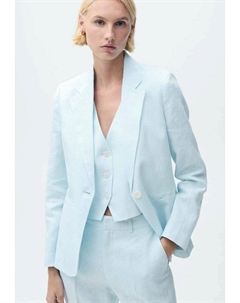 Блейзер BORELI, светло-голубой Mango