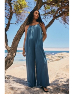 Комбинезон DOUBLE CLOTH, синий Next