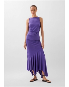 Юбка А-силуэта ROUCHED RUFFLE, фиолетовый Scalpers