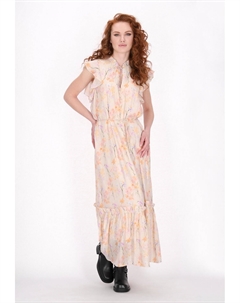 Платье макси, оранжевый Dreimaster