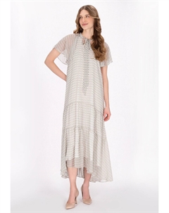 Платье макси, кремовый Dreimaster