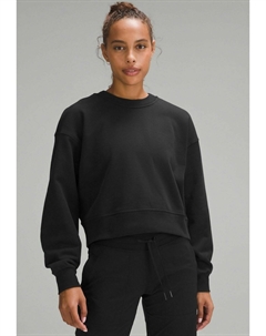 Толстовка PERFRECTLY OVERSIZED CROPPED SOFTSTREME, черный Lululemon