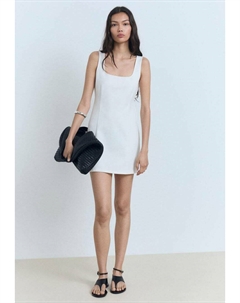 Платье из джерси MILLY, кремовый Mango