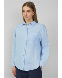 Блузка на пуговицах, светло-голубой S.oliver