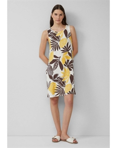 Платье из джерси KURZES MIT CUT-OUT-DETAIL, кремовый S.oliver