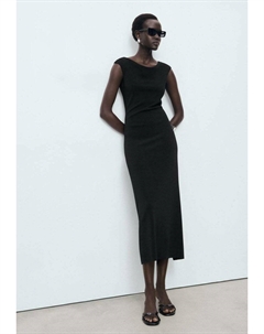 Платье-трансформер OPEN BACK, черный Mango