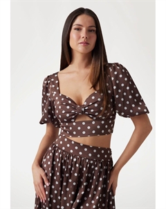 Блуза, коричневый Guess