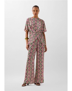 Блуза ROMBO PRINT, фиолетовый Scalpers