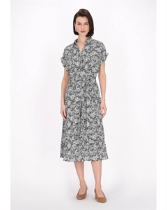 Платье-рубашка, черный Usha