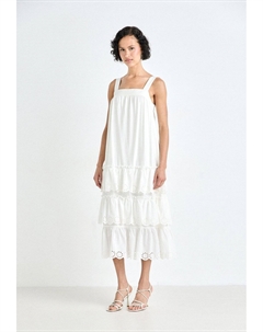 Повседневное платье VMPEACH DRESS, кремовый Vero moda