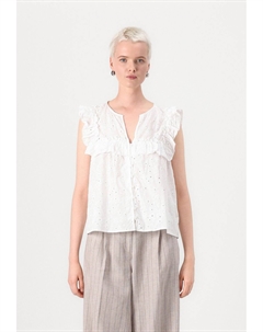 Блуза OBJCILIE FRILL, кремовый Object