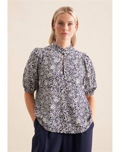 Блуза REGULAR, синий Seidensticker