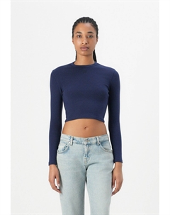 Топ с длинными рукавами DAFILOMENA, темно-синий Hugo