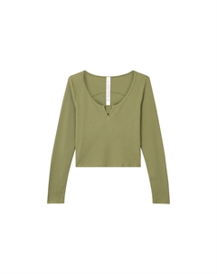 Трикотажная футболка, цвет костяной белый Lululemon