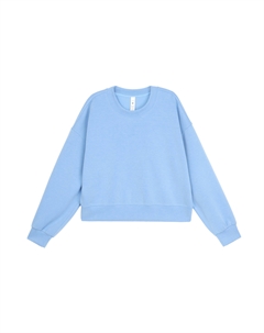 Идеально Оверсайз Футболка Весна-Лето 2023 Женская, Асфальтово-Синий/PTBL Lululemon