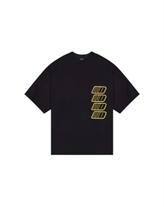 Футболка унисекс черная We11done