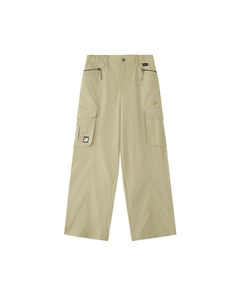 Китайская олимпийская серия по скейтбордингу Повседневные брюки Женские Попугай зеленый Fila fusion