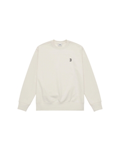 Бостон Ред Сокс Базовая коллекция 24FW Американский винтажный свитшот Унисекс Тёмный кремовый Mlb