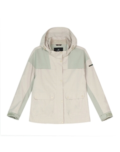 Куртка ветровка женская, светло-хвощовый зеленый/шалфейный зеленый Northland