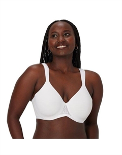 Самый удобный бюстгальтер-майка с косточками df4580, белый Bali