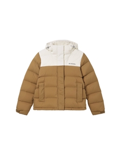 Городская уличная коллекция пуховик женский коричневый Columbia