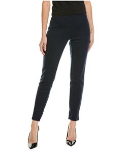 Брюки на резинке из шерстяной смеси, синий St. john