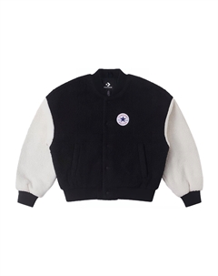 Бейсбольная майка женская, Black White Converse