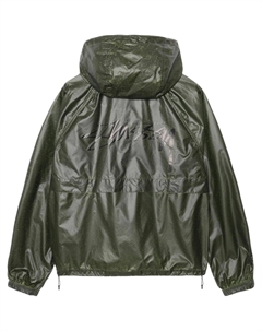 Пляжная куртка из рваного рипстопа, Green Stussy