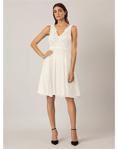 Платье до колена, белый Apart