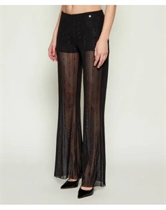 Брюки Flare fit, черный Liu jo