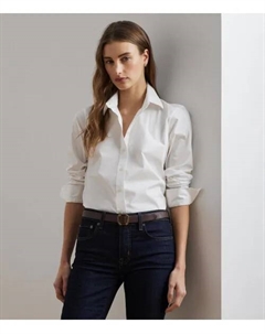 Рубашка Jamelko Regular fit, белый Lauren ralph lauren