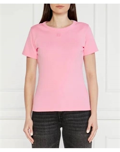 Футболка Делорис Regular fit, розовый Hugo