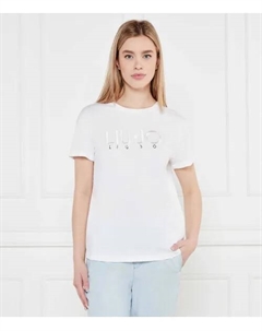 Футболка Relaxed fit, белый Liu jo