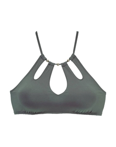 Верх бикини, оливковый Lascana