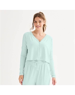 Детский укороченный кардиган из хакки, цвет seattle sky So