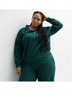 Стеганая флисовая толстовка больших размеров, цвет olympic green Sonoma goods for life