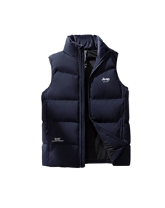 Пуховая жилетка унисекс, Dark Blue Jeep spirit