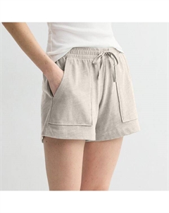 Женские удобные трикотажные шорты миди, цвет white oak Sonoma goods for life