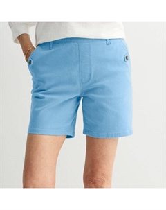 Женские современные шорты без застежек, цвет hepatica blue Croft & barrow