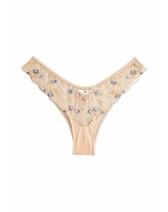 Стринги FLORAL EMBROIDERY, бежевый Next