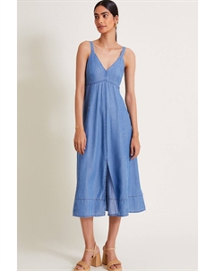Платье миди гаиа, синий Monsoon