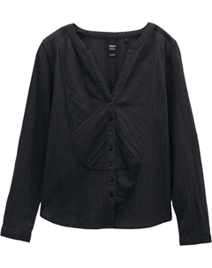 Кофта с длинным рукавом Катя - женская, Black Прана