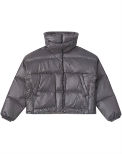 Куртка пуховая женская серая Converse