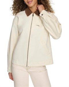 Женская куртка прямая на молнии, экрю Levi's®