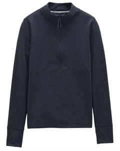 Женский пуловер с полузастежкой на молнии Ice Flow, Nautical Прана