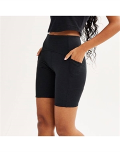 Спортивные велосипедные шорты с карманами для юниоров, цвет black pocket So