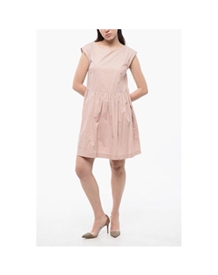 Платье без рукавов Popeline из хлопка, мультиколор Woolrich